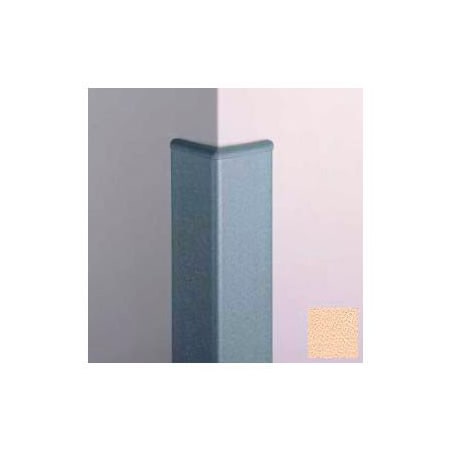 Pawling Surface Mounted Corner Guard, 90Deg, 3'' Wings, 8'H W/Caps, Cappuccino CG-10-8-21